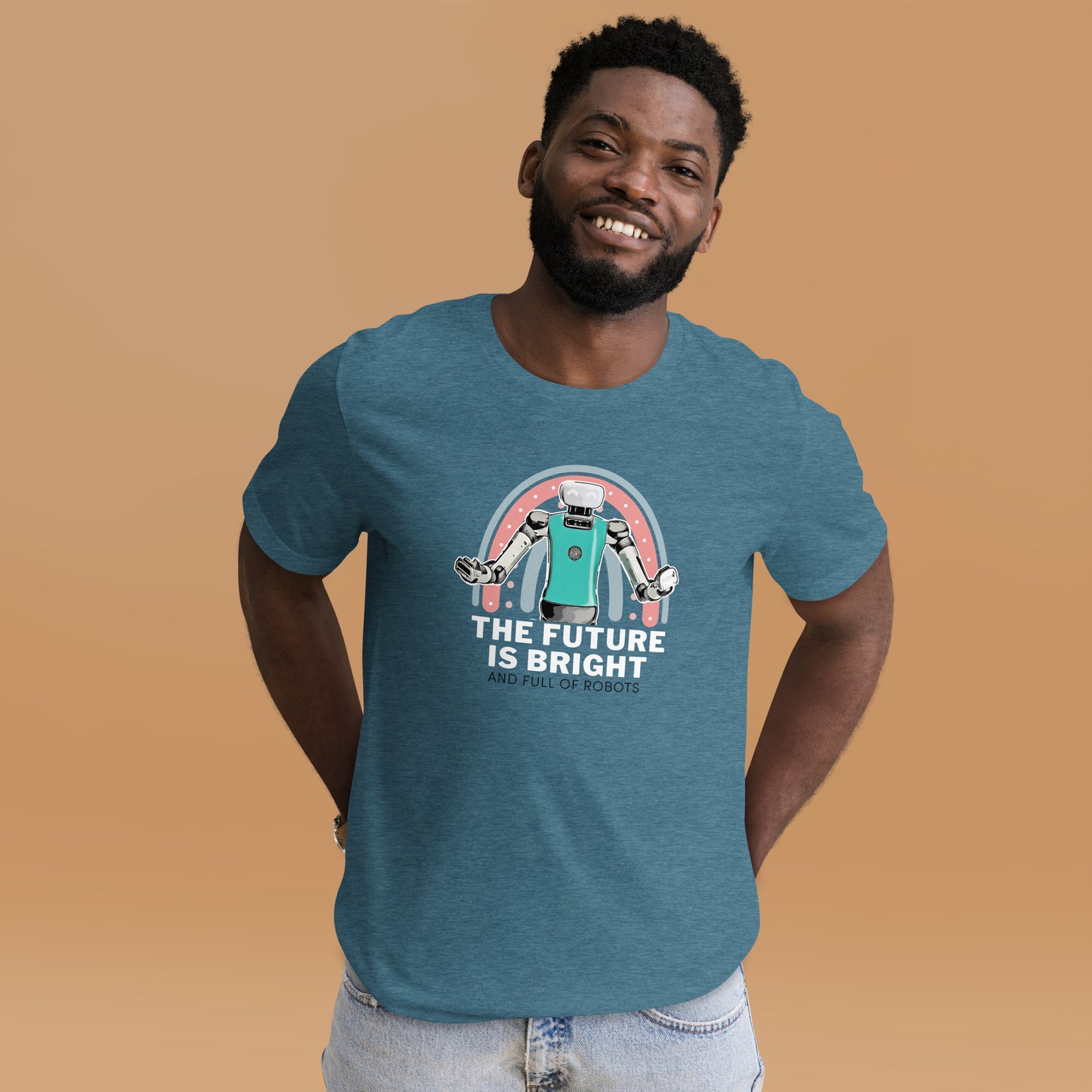 The Future is Bright and Full of Robots - T-shirt