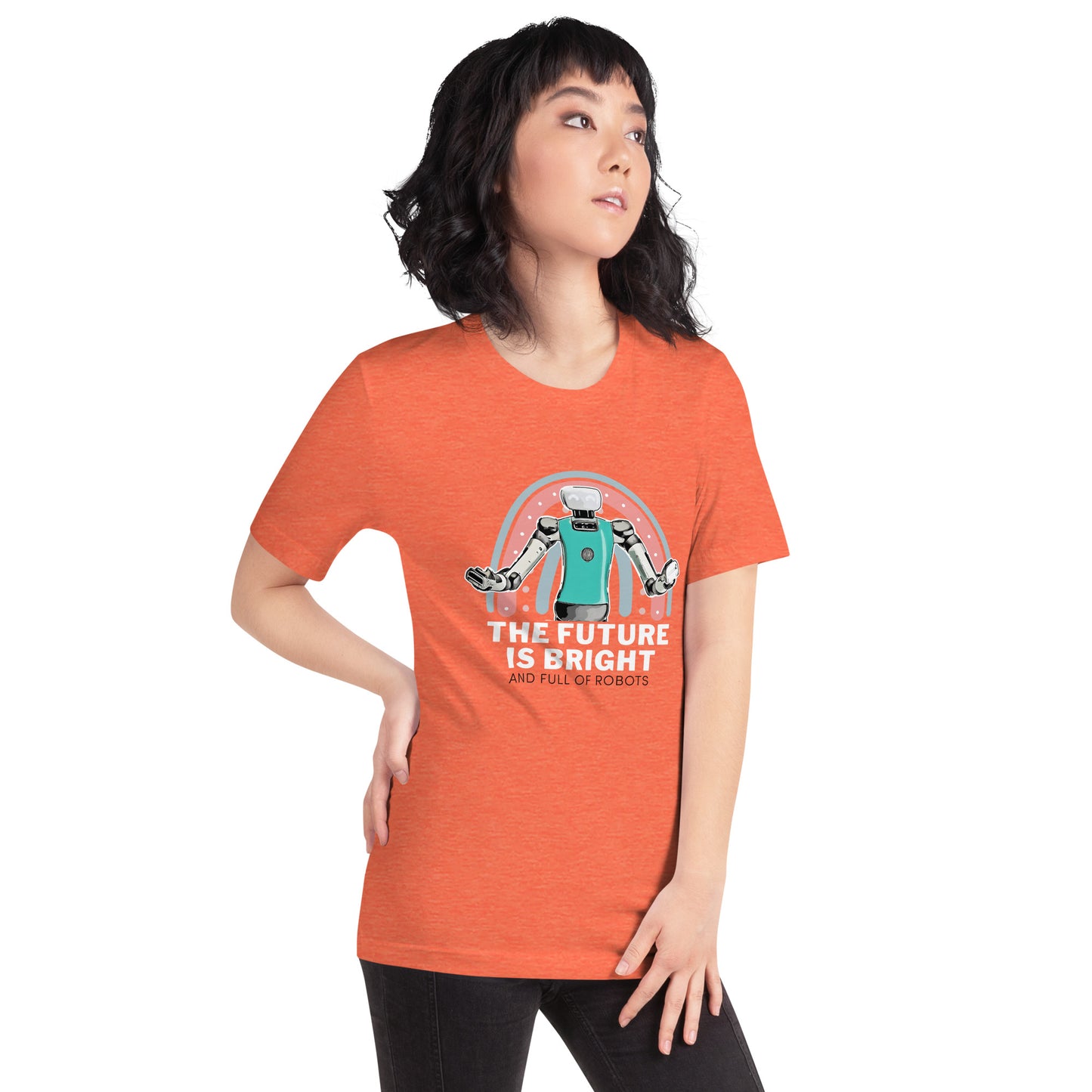 The Future is Bright and Full of Robots - T-shirt